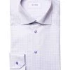 Eton Slim-Fit Check Stretch Shirt For Men