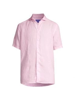 Eton Contemporary Fit Linen Shirt For Men