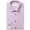 Eton Slim-Fit Geometric Micro-Print Dress Shirt For Men