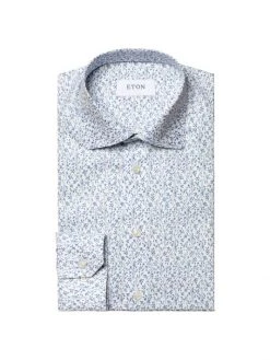 Eton Slim-Fit Floral Dress Shirt For Men