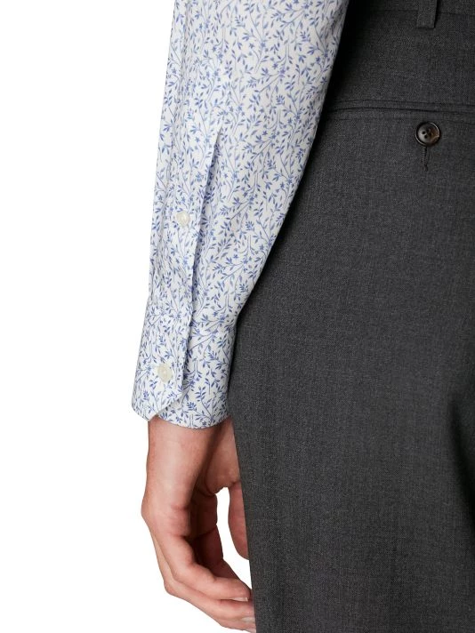Eton Slim-Fit Floral Dress Shirt For Men - Image 5