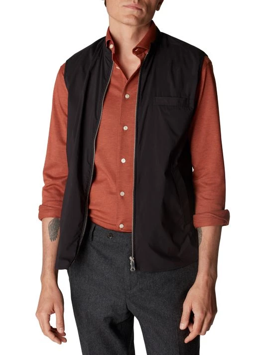 Eton Slim-Fit Technical Vest For Men - Image 2