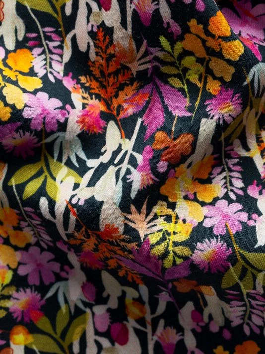 Eton Slim-Fit Cotton-Blend Floral Shirt For Men - Image 4