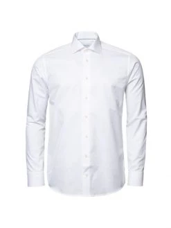 Eton Slim Fit Cotton-Linen Shirt For Men