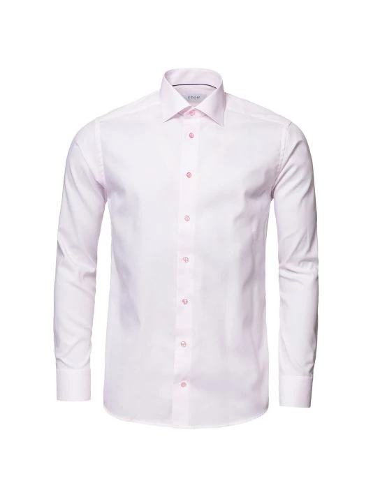 Eton Slim Fit Twill Shirt For Men - Image 2