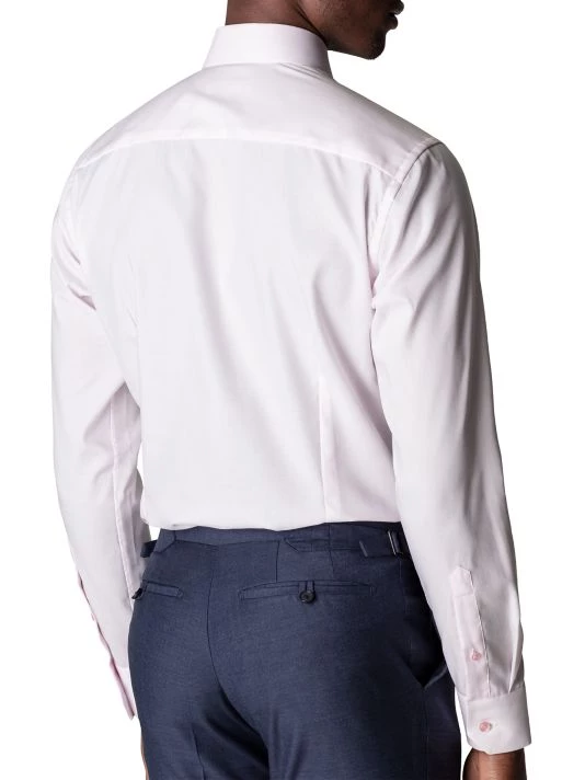 Eton Slim Fit Twill Shirt For Men - Image 4