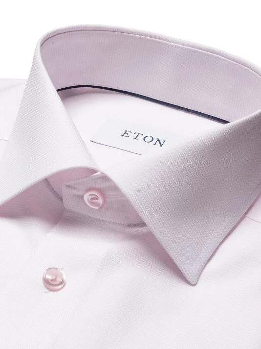 Eton Slim Fit Twill Shirt For Men - Image 6