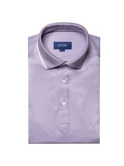 Eton Contempory-Fit Cotton Polo Shirt For Men
