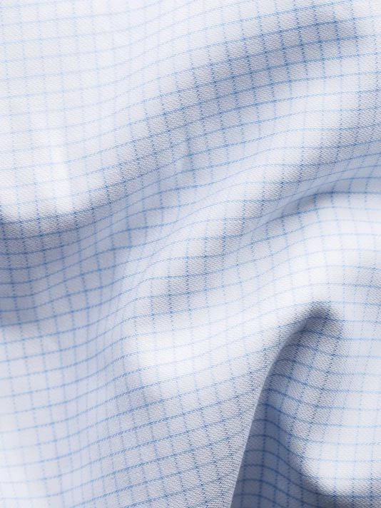 Eton Slim-Fit Check Dobby Shirt For Men - Image 4