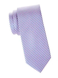 Eton Micro Circle Silk Tie For Men