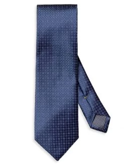 Eton Floral Print Silk Tie For Men