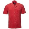Eton Terry Resort Cotton Short-Sleeve Slim-Fit Shirt For Men