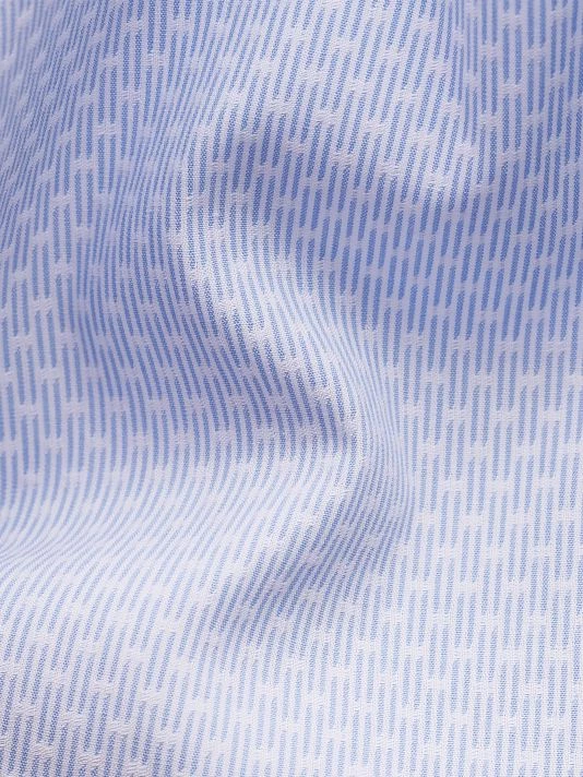 Eton Contemporary-Fit Dobby Shirt For Men - Image 4