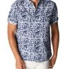 Eton Seersucker Resort Shirt For Men