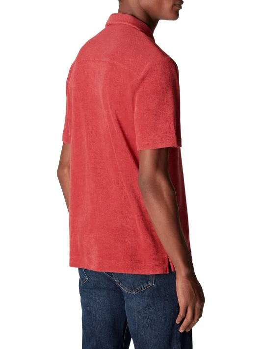 Eton Terry Resort Cotton Short-Sleeve Slim-Fit Shirt For Men - Image 4