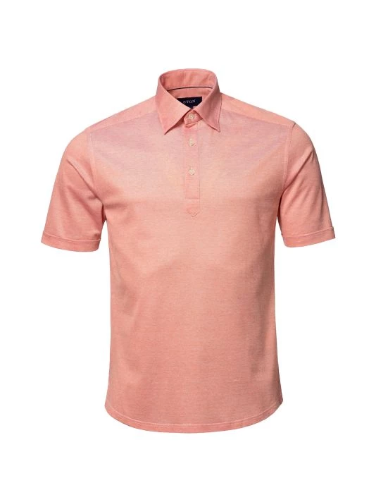 Eton Piqué Contemporary-Fit Polo Shirt For Men - Image 2
