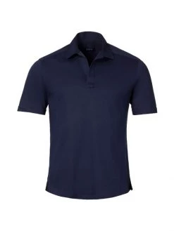 Eton Contemporary-Fit Cotton-Linen Polo For Men