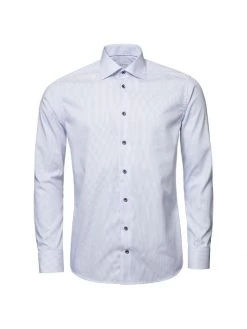 Eton Contemporary-Fit Striped Twill Shirt For Men