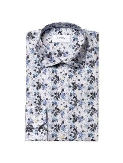 Eton Contemporary Fit Floral Shirt For Men
