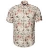 Eton Slim-Fit Poplin Linen Resort Shirt For Men