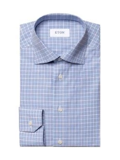 Eton Contemporary Fit Check Shirt For Men
