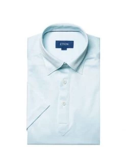 Eton Contemporary Fit Piqué Polo For Men