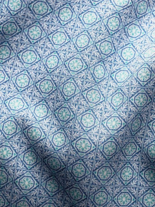 Eton Contemporary-Fit Medallion Dress Shirt For Men - Image 4