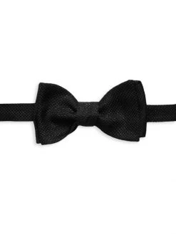 Eton Weave Silk Bow Tie For Men