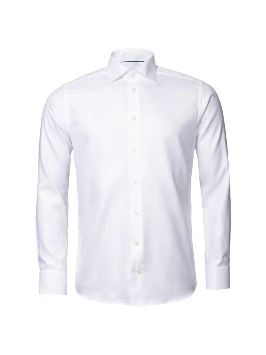Eton Contemporary-Fit Diagonal Jacquard Dress Shirt For Men - Image 3