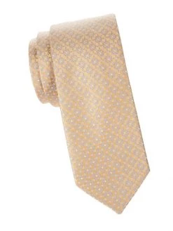 Eton Floral Medallion Silk Tie For Men