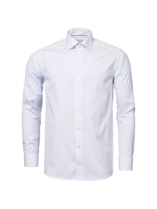 Eton Contemporary-Fit Micro Print Long-Sleeve Dress Shirt For Men