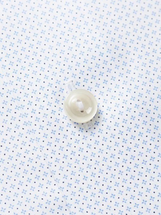 Eton Contemporary-Fit Micro Print Long-Sleeve Dress Shirt For Men - Image 3