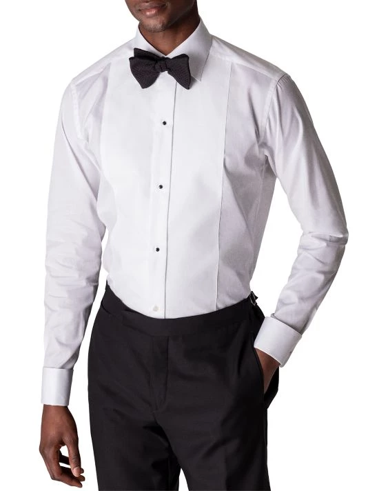 Eton Contemporary-Fit Piqué Bib Dress Shirt For Men - Image 2