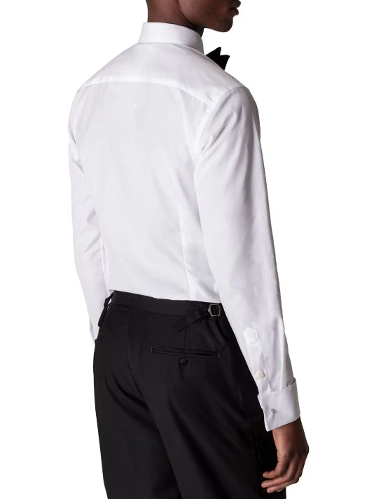 Eton Contemporary-Fit Piqué Bib Dress Shirt For Men - Image 3