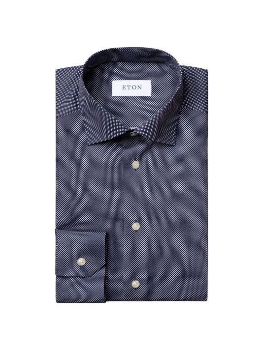 Eton Contemporary-Fit Signature Dots Dress Shirt For Men