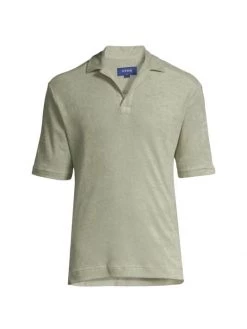Eton Slim-Fit Terry Cloth Polo Shirt For Men