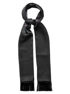 Eton Polka Dot Silk Scarf For Men