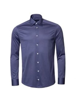 Eton Slim-Fit Jersey Long-Sleeve Shirt For Men