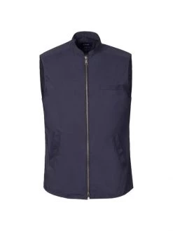 Eton Cotton-Blend Slim-Fit Vest For Men