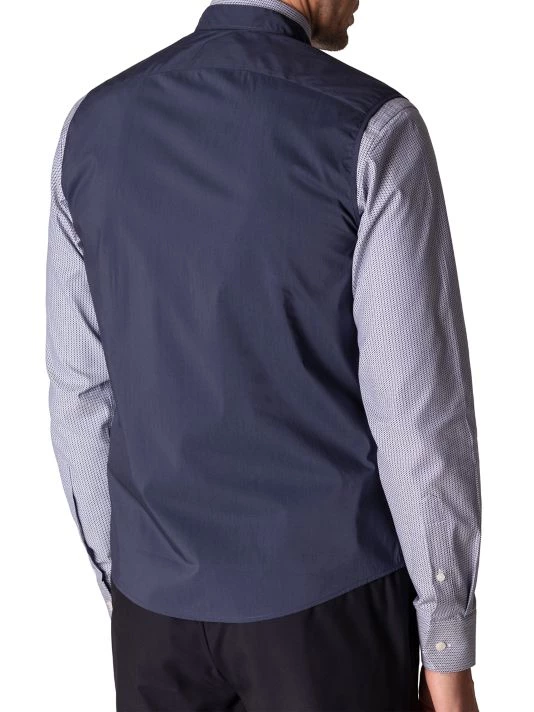 Eton Cotton-Blend Slim-Fit Vest For Men - Image 3